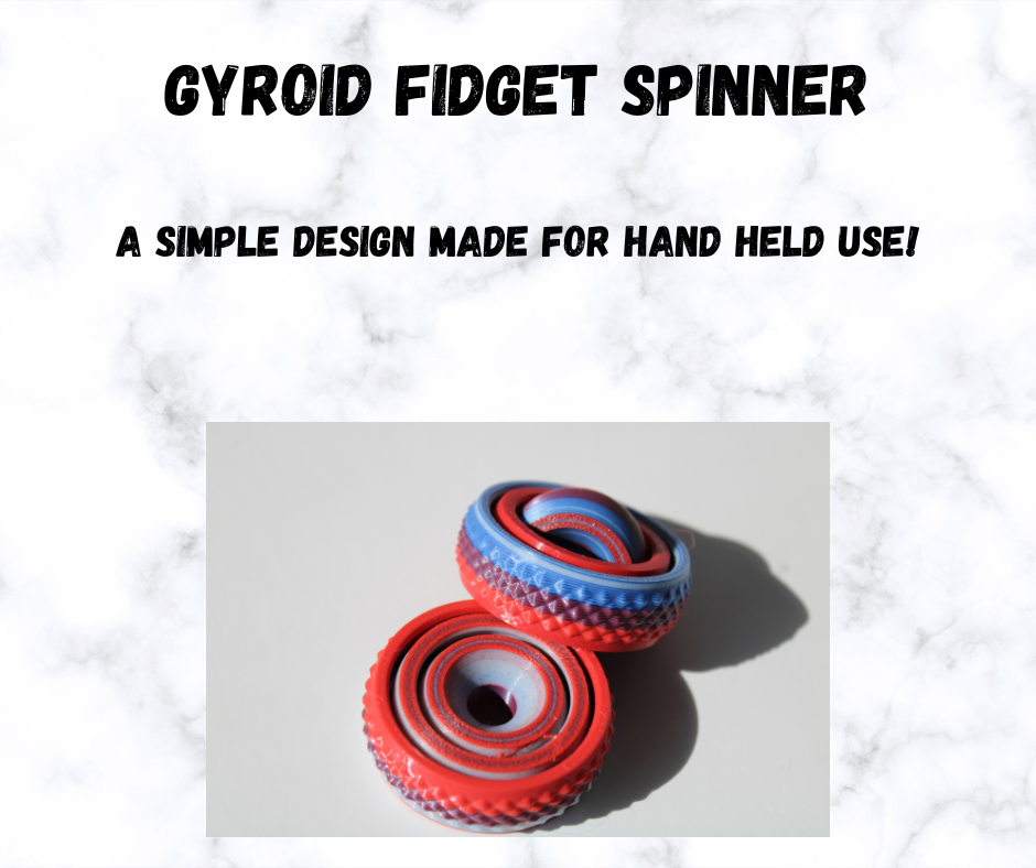 Gyroid Fidget Spinner