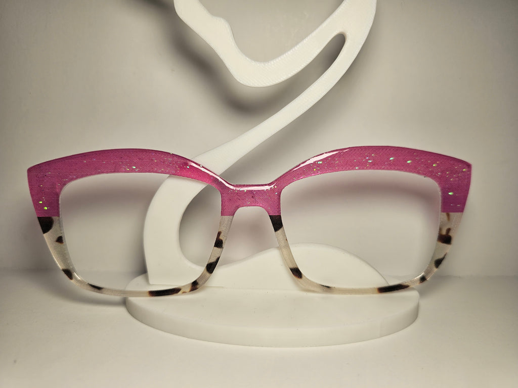 Magenta Pink/Cream Tort Split
