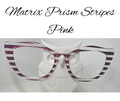 PINK - Matrix Prism Stripes