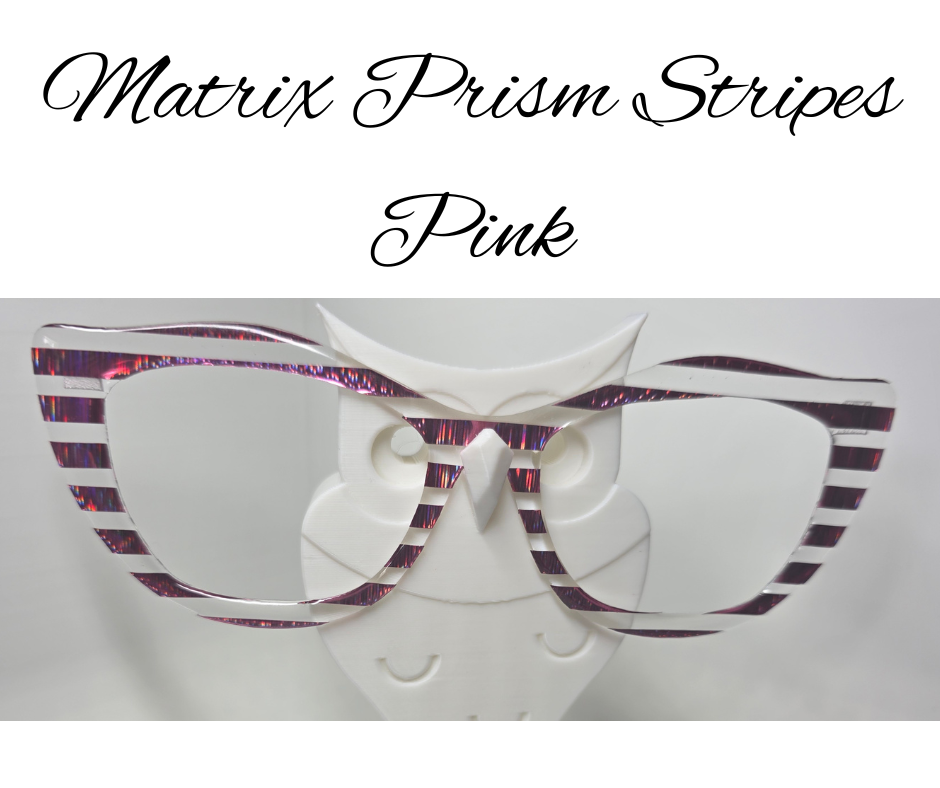 PINK - Matrix Prism Stripes