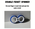 Double Fidget Spinner