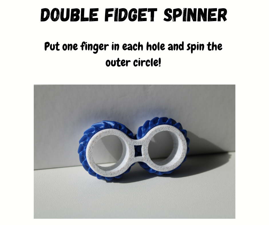 Double Fidget Spinner