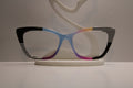Rainbow Gradient Cross Corners