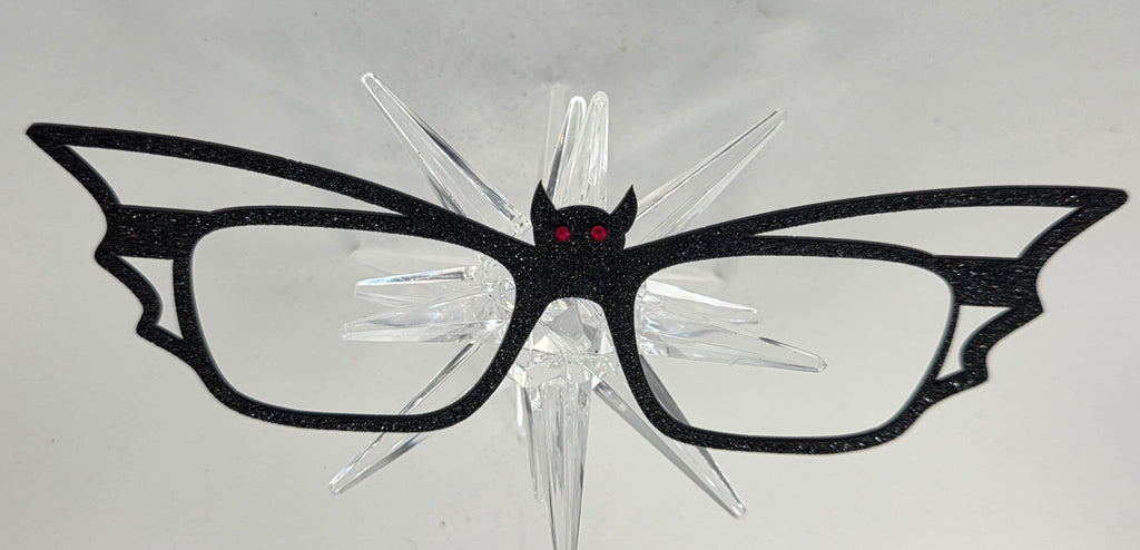 Bat-iful in Black Glitter - R3dvelvetee