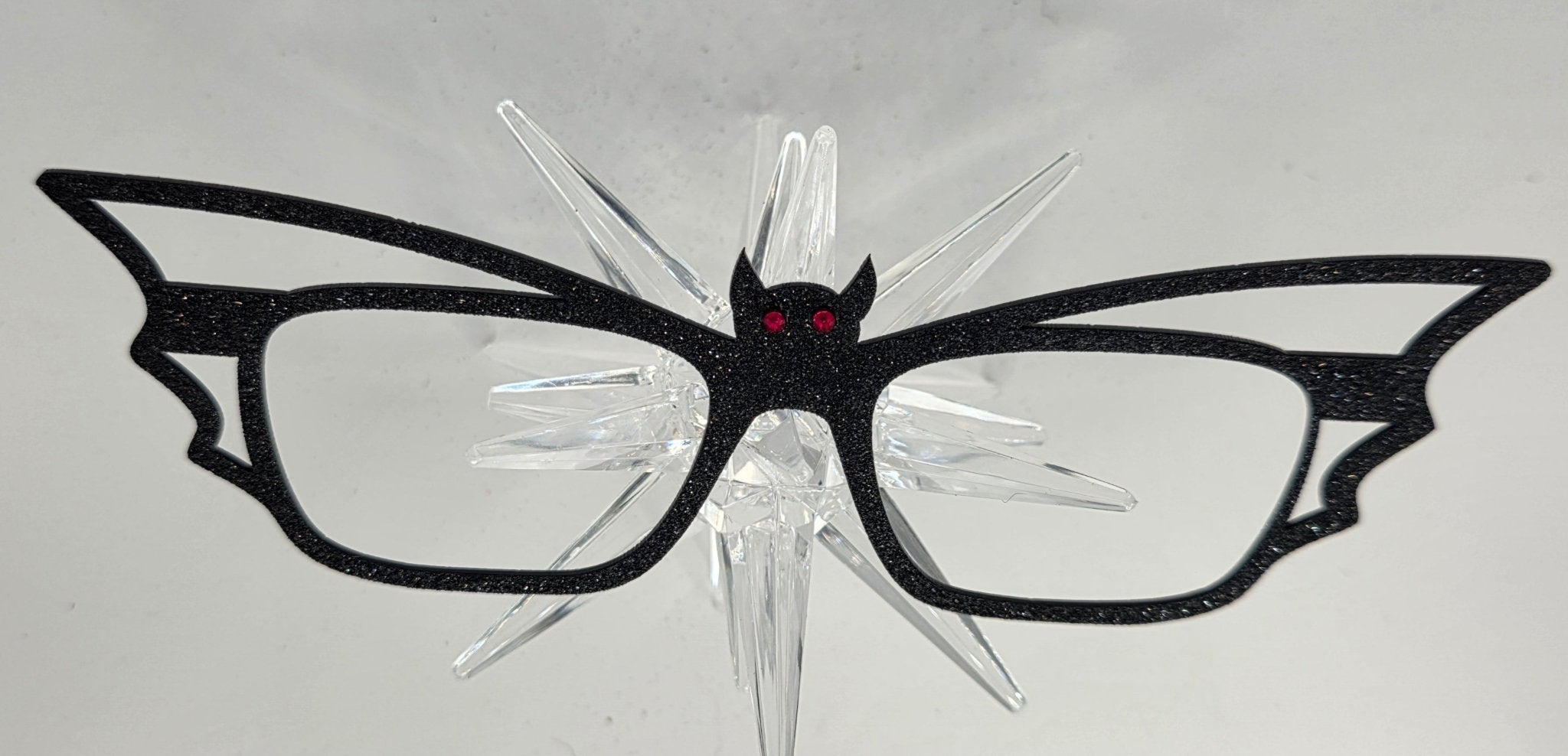 Bat-iful in Black Glitter - R3dvelvetee