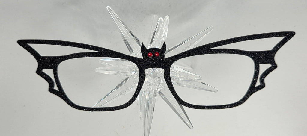 Bat-iful in Black Glitter - R3dvelvetee