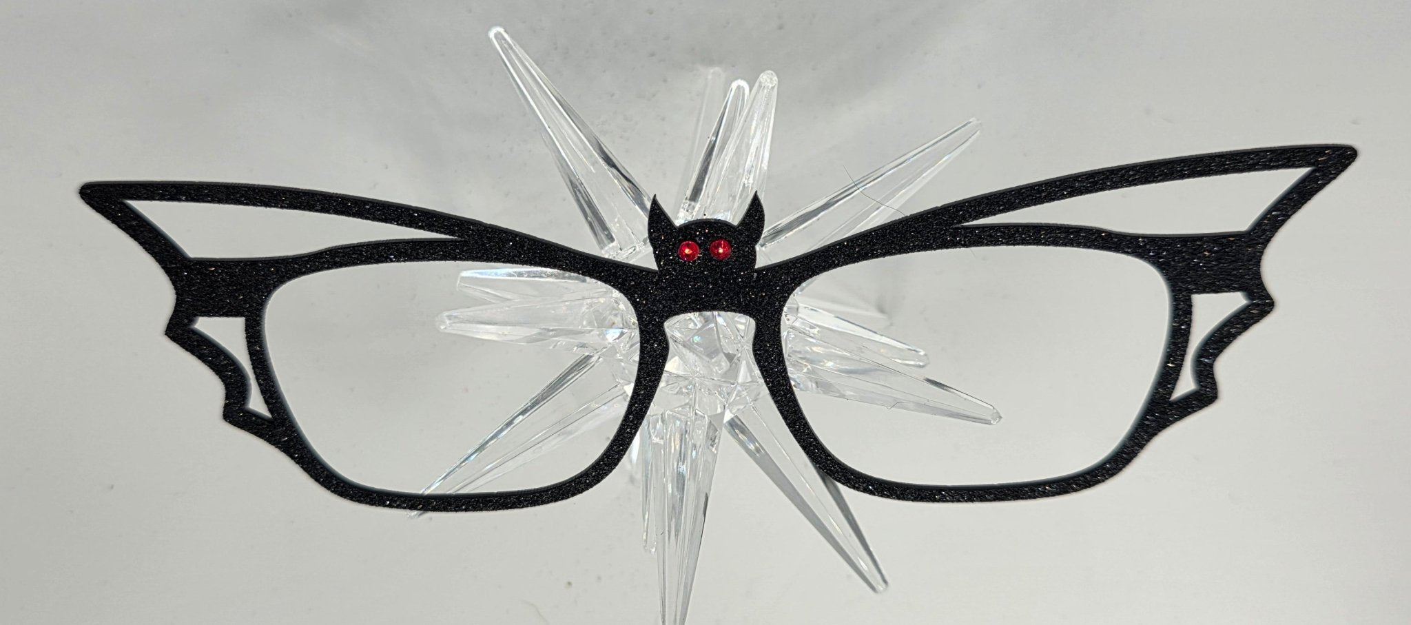 Bat-iful in Black Glitter - R3dvelvetee