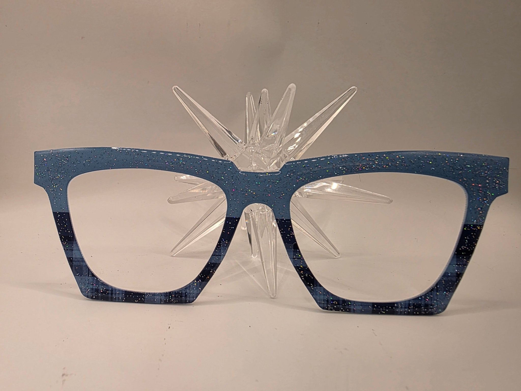 Bluesy Plaid Split - R3dvelvetee