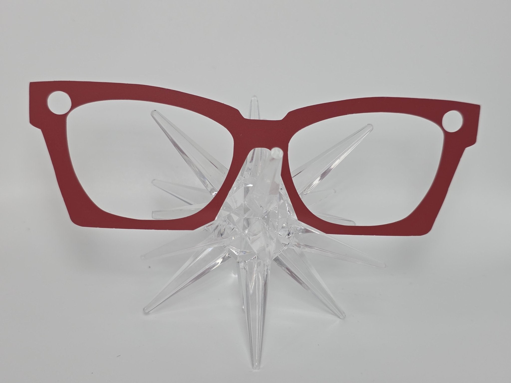 Burgundy Acrylic Slip - R3dvelvetee