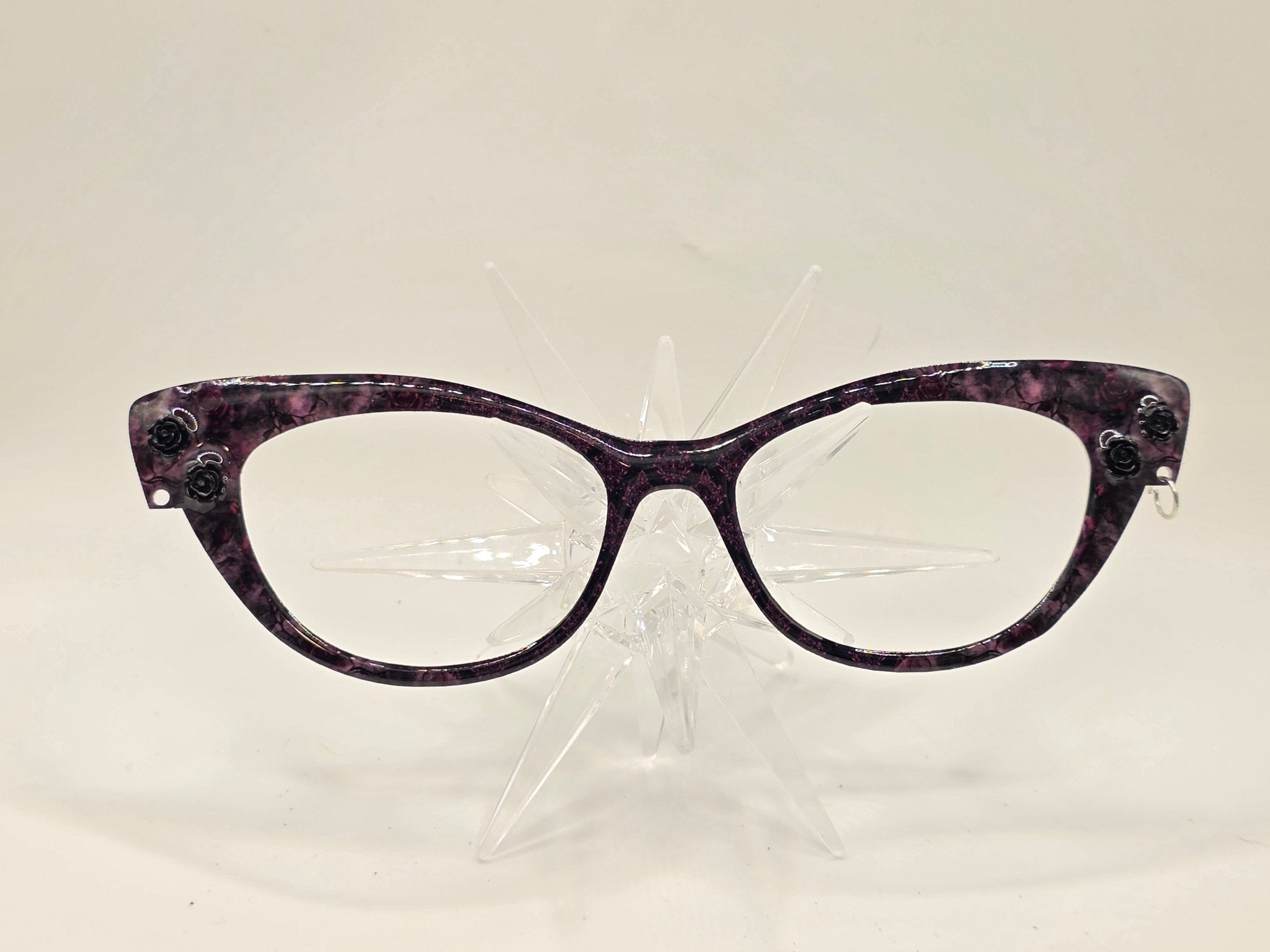 Double Dark Pierced Roses - R3dvelvetee