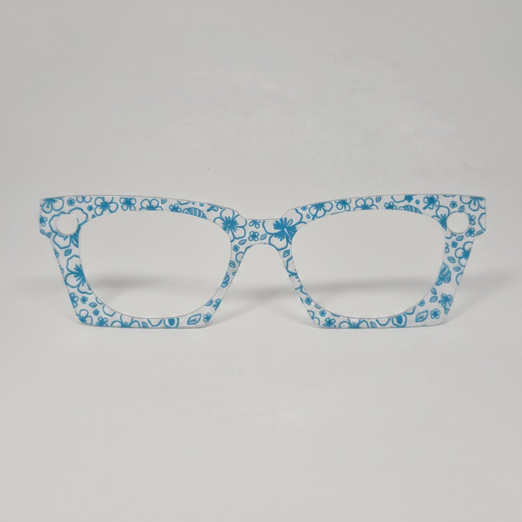 Hibiscus Outlines Topper - R3dvelvetee