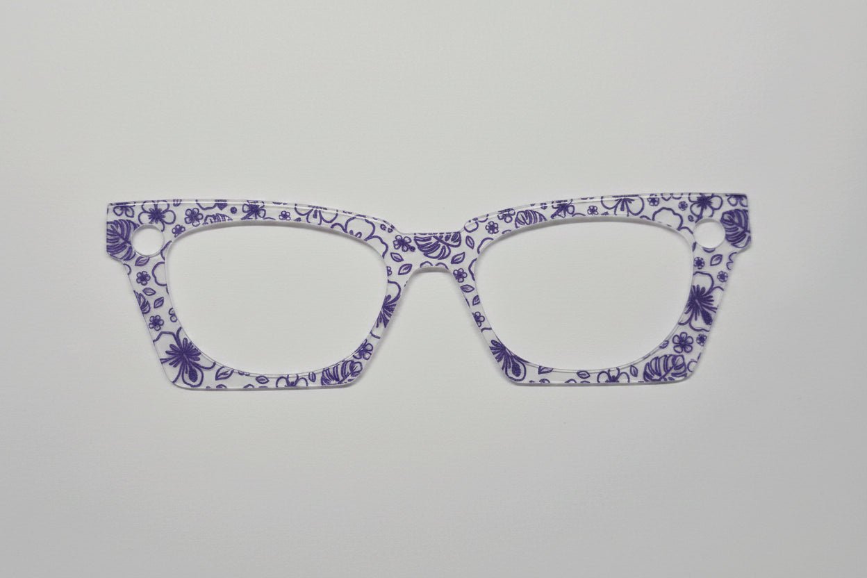 Hibiscus Outlines Topper - R3dvelvetee