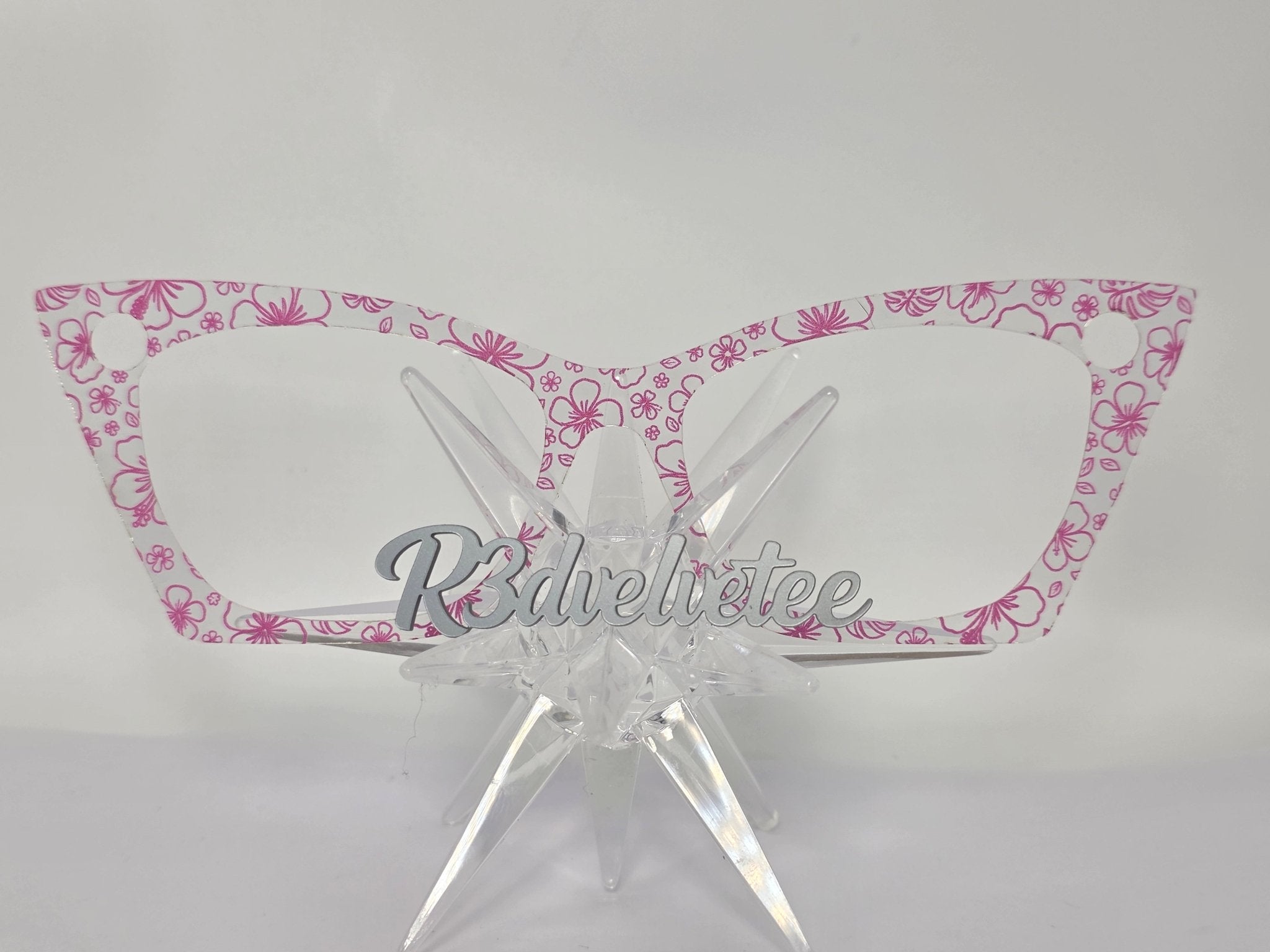 Hibiscus Outlines Topper - R3dvelvetee