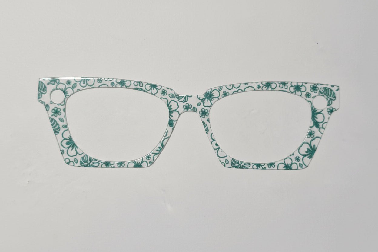 Hibiscus Outlines Topper - R3dvelvetee