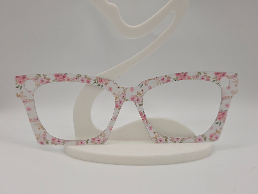 Holographic Hatches & Pink Floral Flip - R3dvelvetee