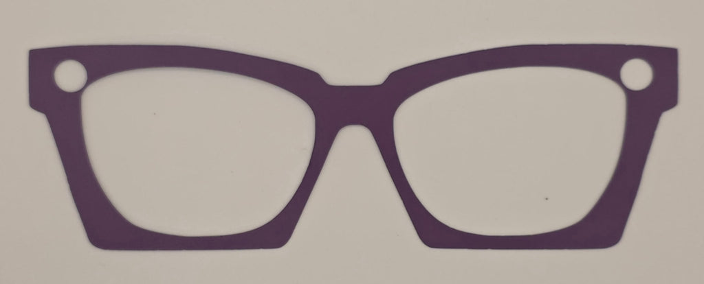 Matte Purple & Matte Blue Slip - R3dvelvetee