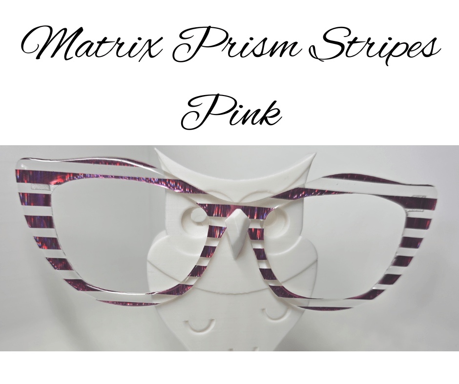 PINK - Matrix Prism Stripes - R3dvelvetee