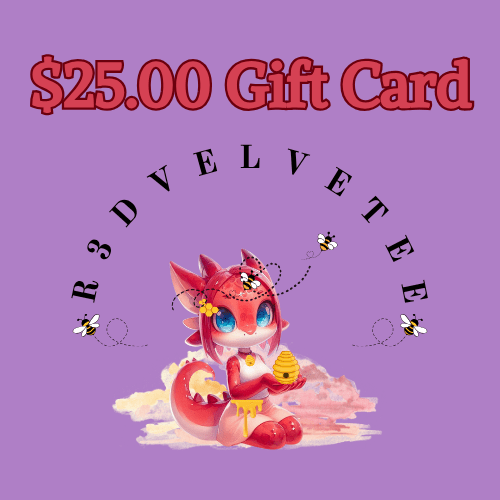 R3dvelvetee Gift Card - R3dvelvetee