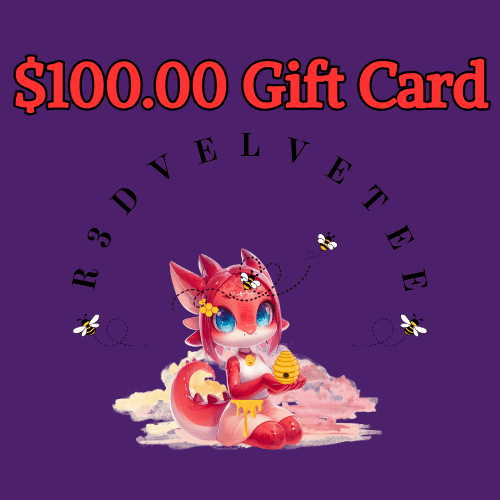 R3dvelvetee Gift Card - R3dvelvetee