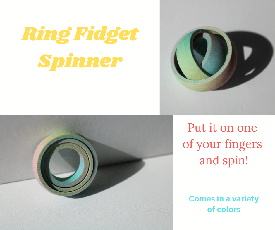 Ring Fidget Spinner - R3dvelvetee