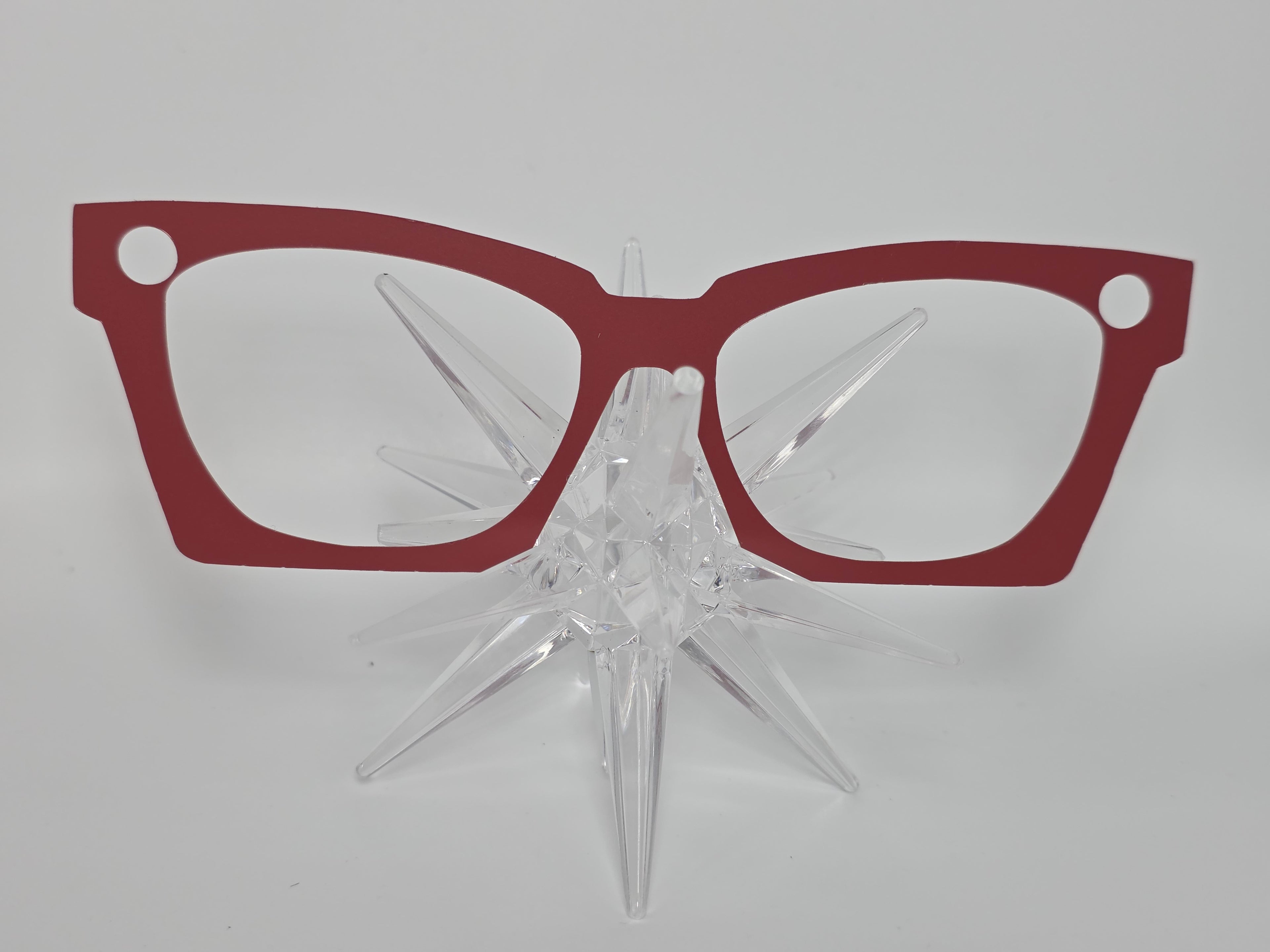 Burgundy Acrylic Slip