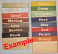 Square Label - Colors