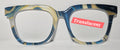 R11 Translucent Blue Marble Swirls