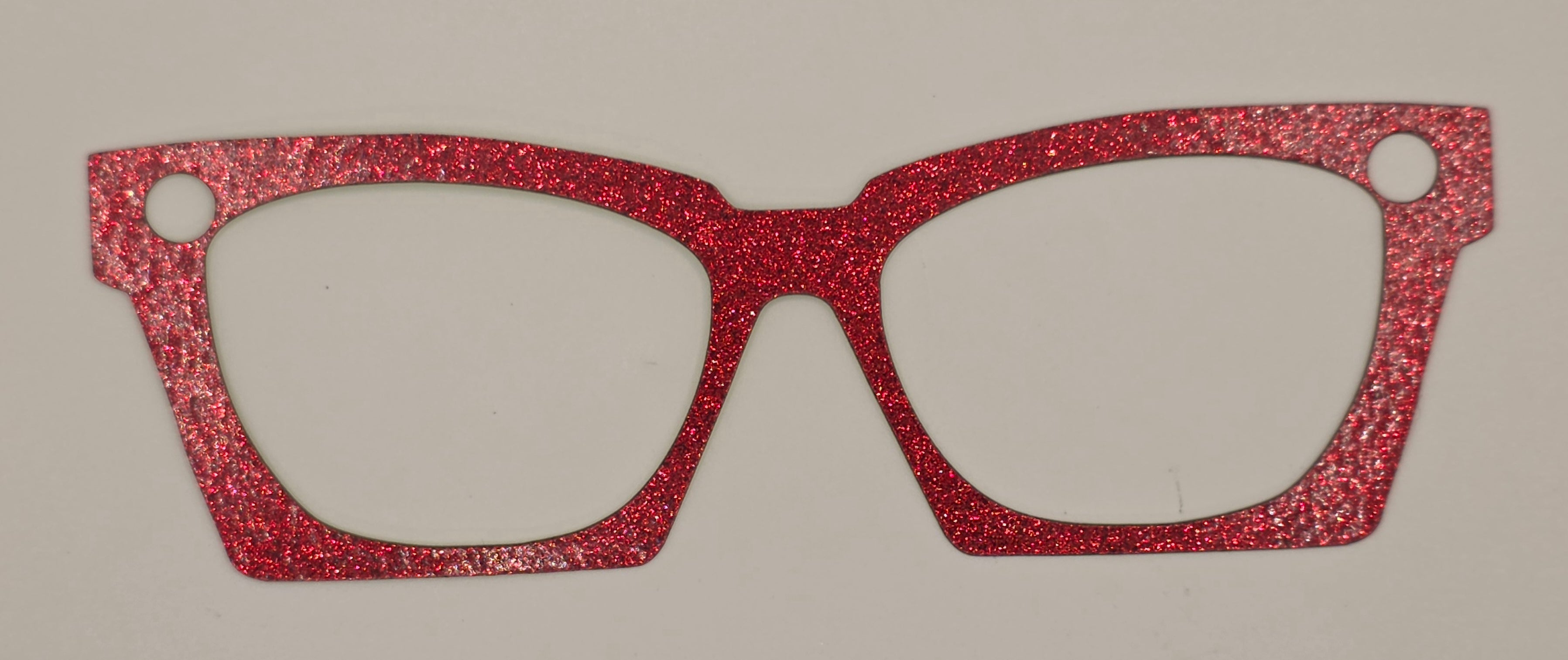 Red/Green Glitter Slip