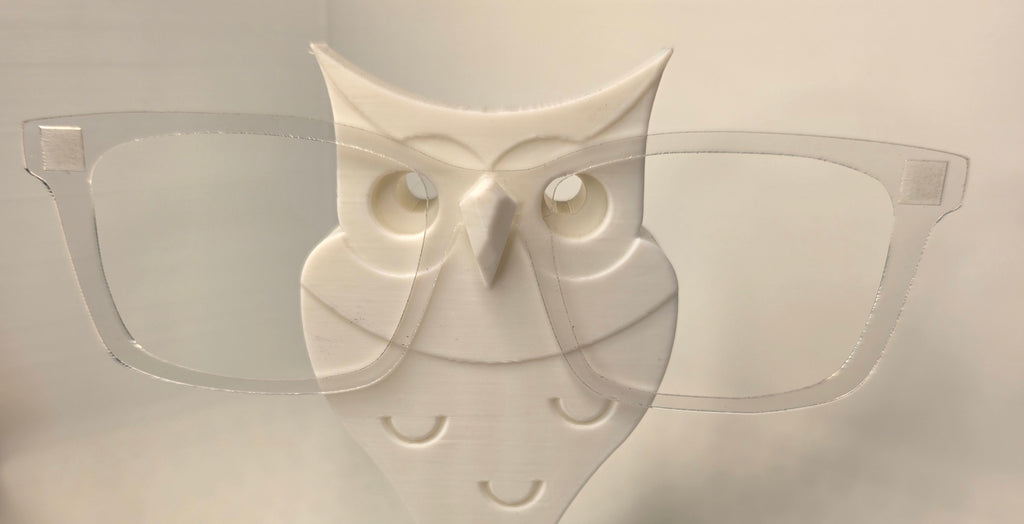 Acrylic Blanks - thin, flexible with adhesive
