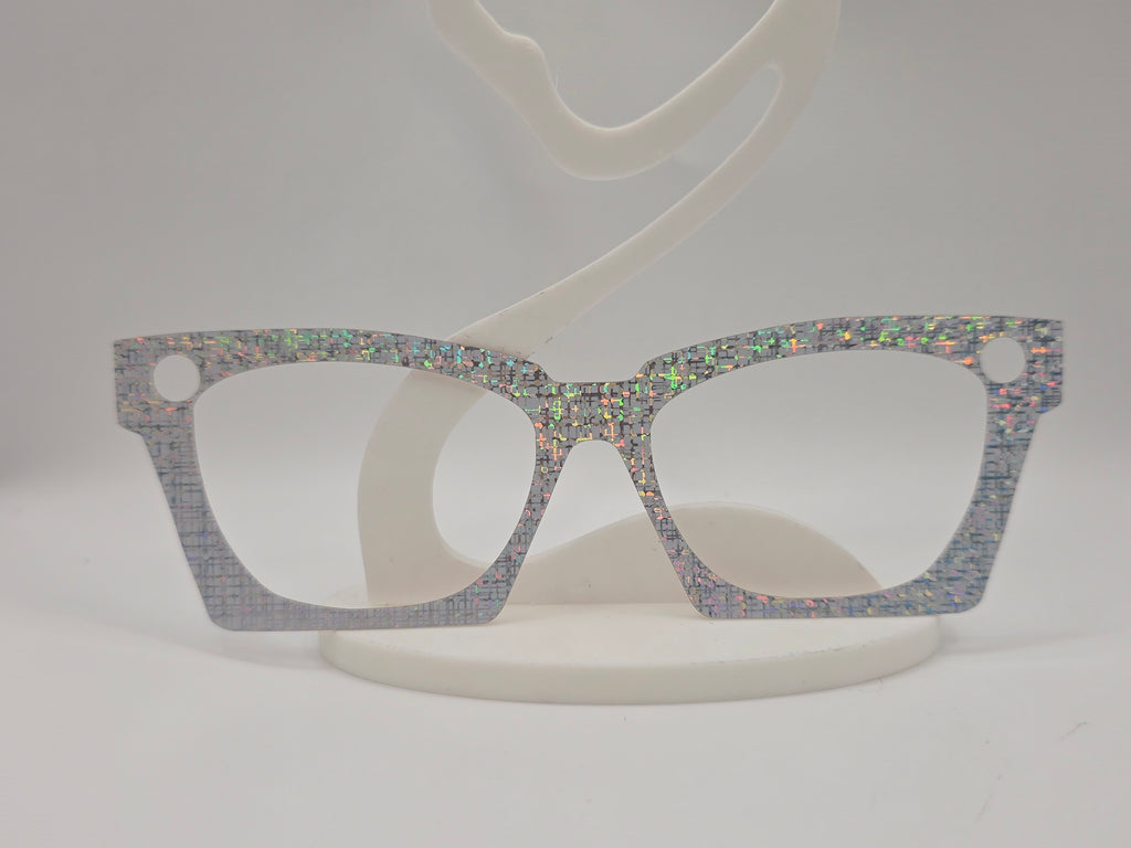Holographic Hatches & Pink Floral Flip