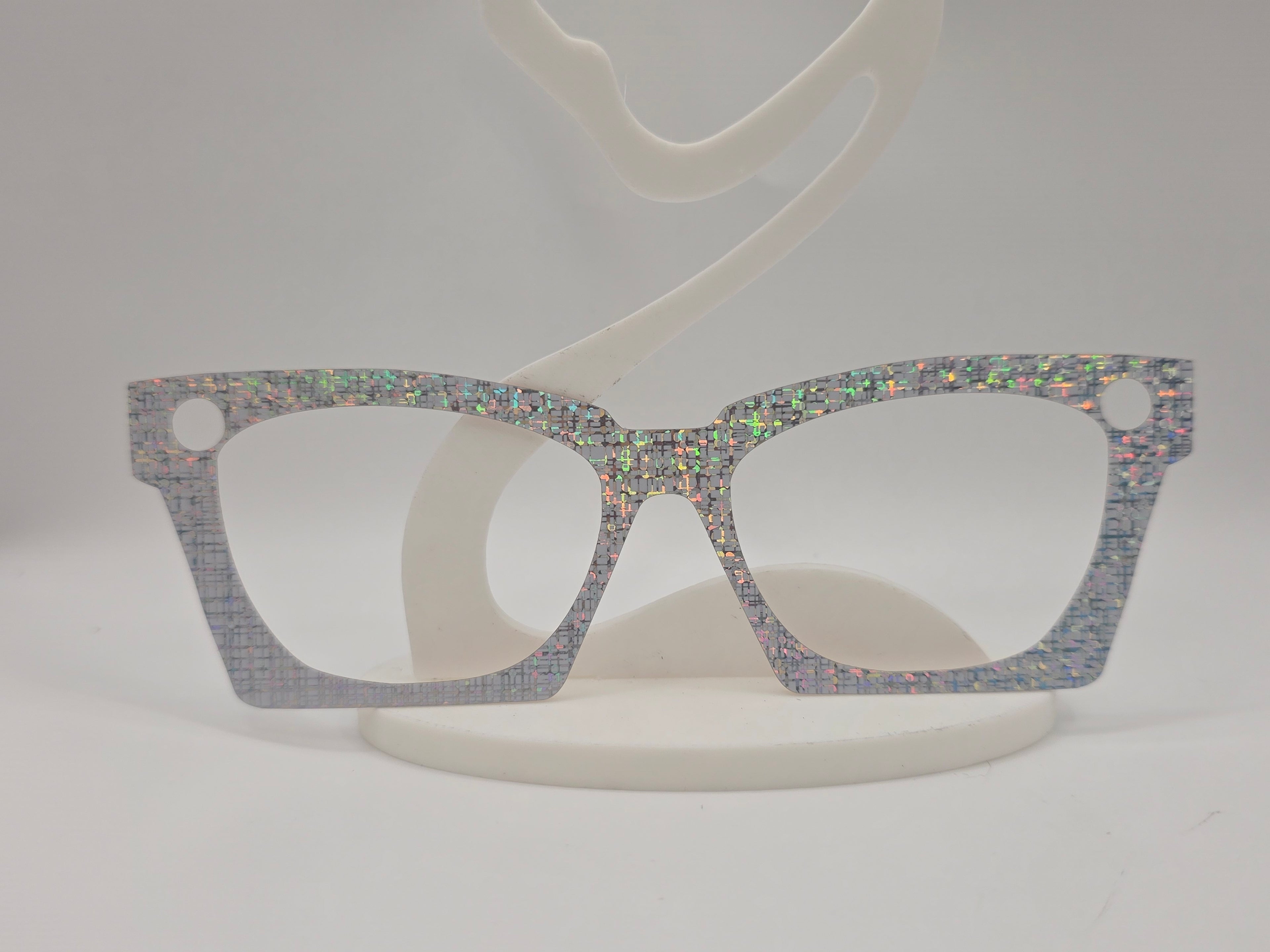 Holographic Hatches & Pink Floral Flip