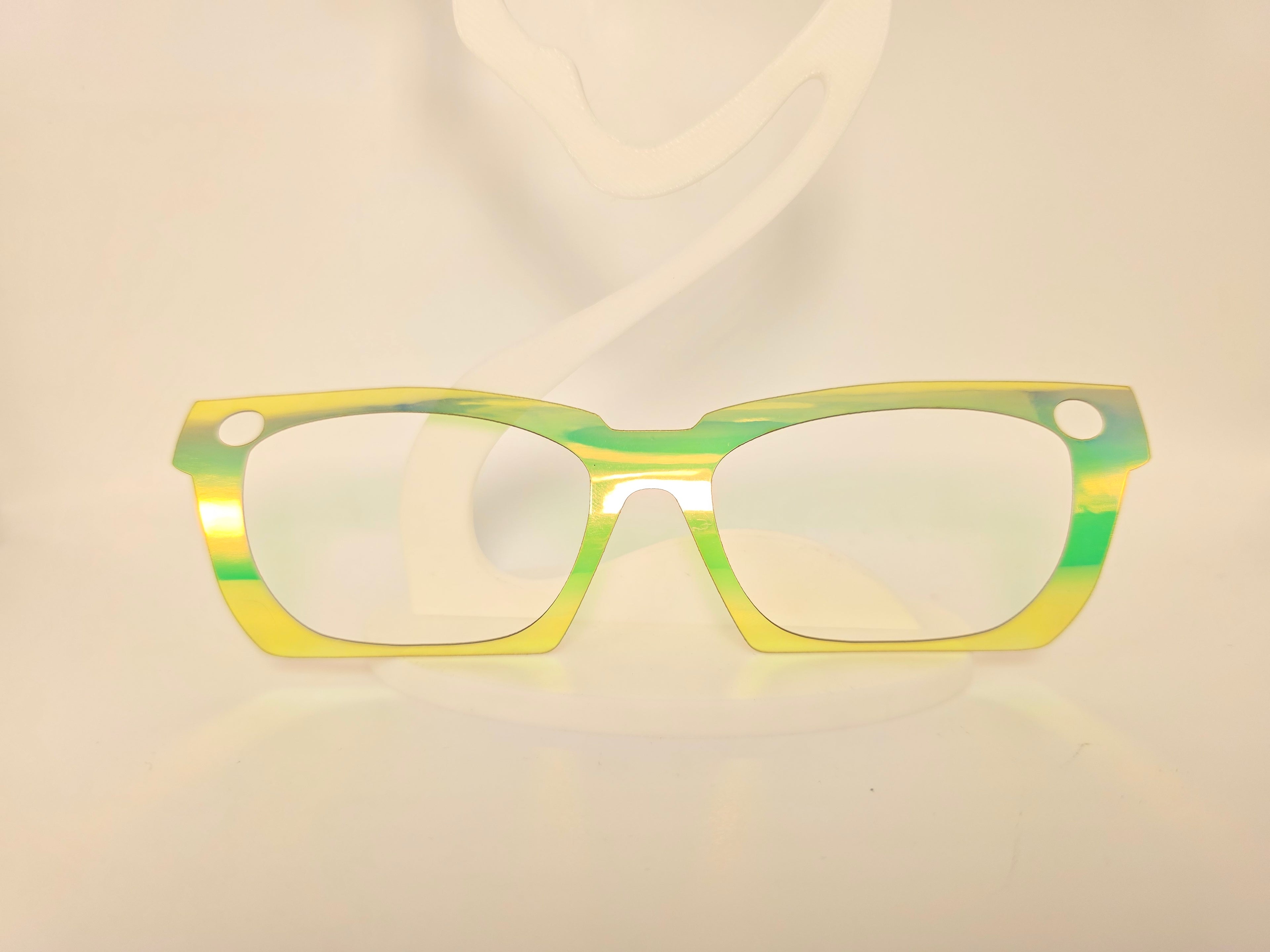 Iridescent Chemisette Slips