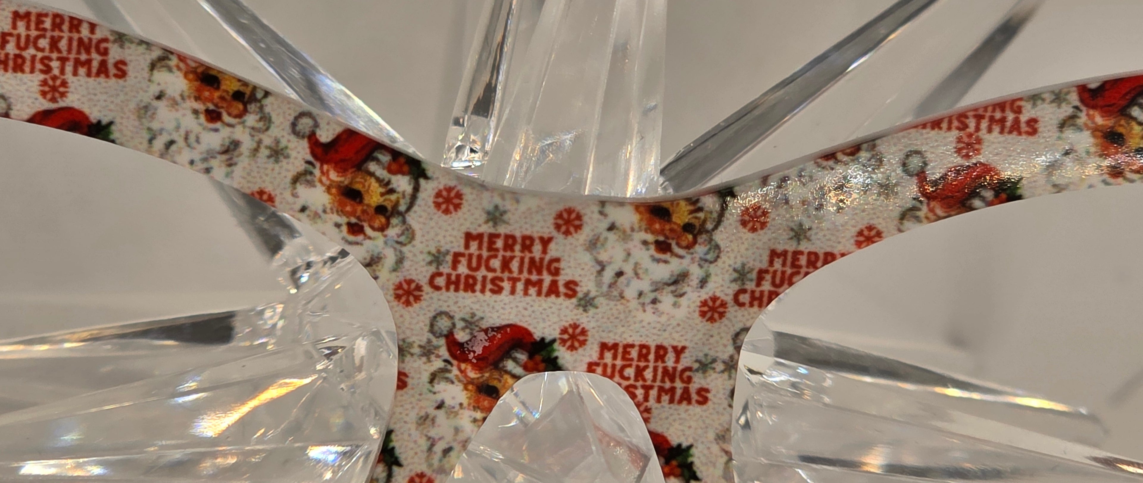 Merry F$%* Christmas - vintage Santa