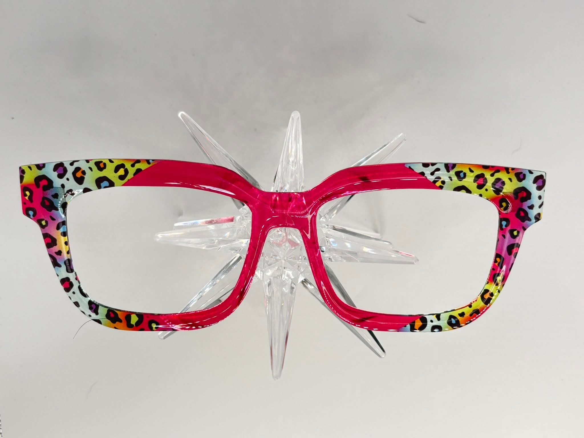 Lisa Frank Inspired Leopard Split