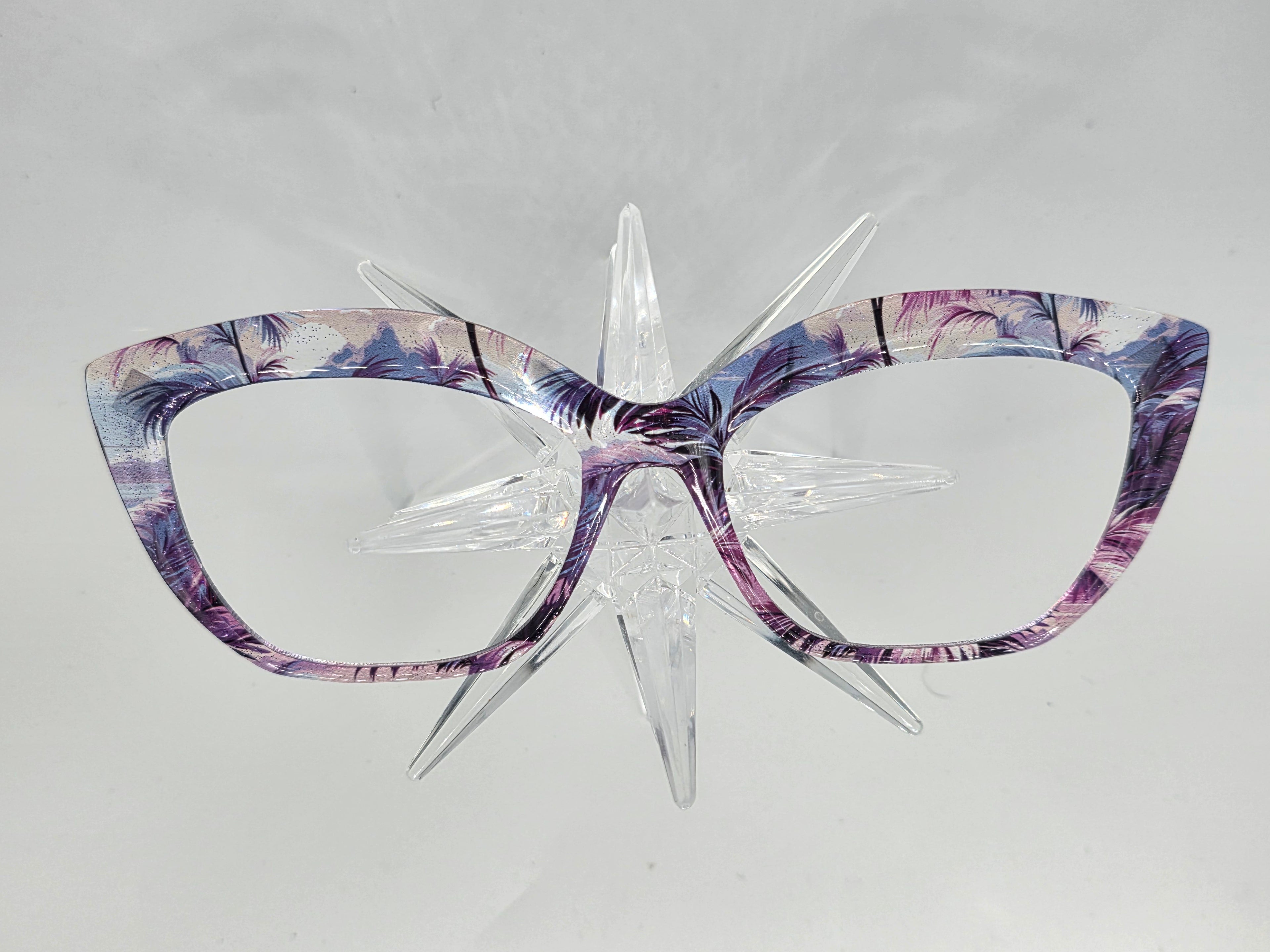 R27 Translucent Purple Palms
