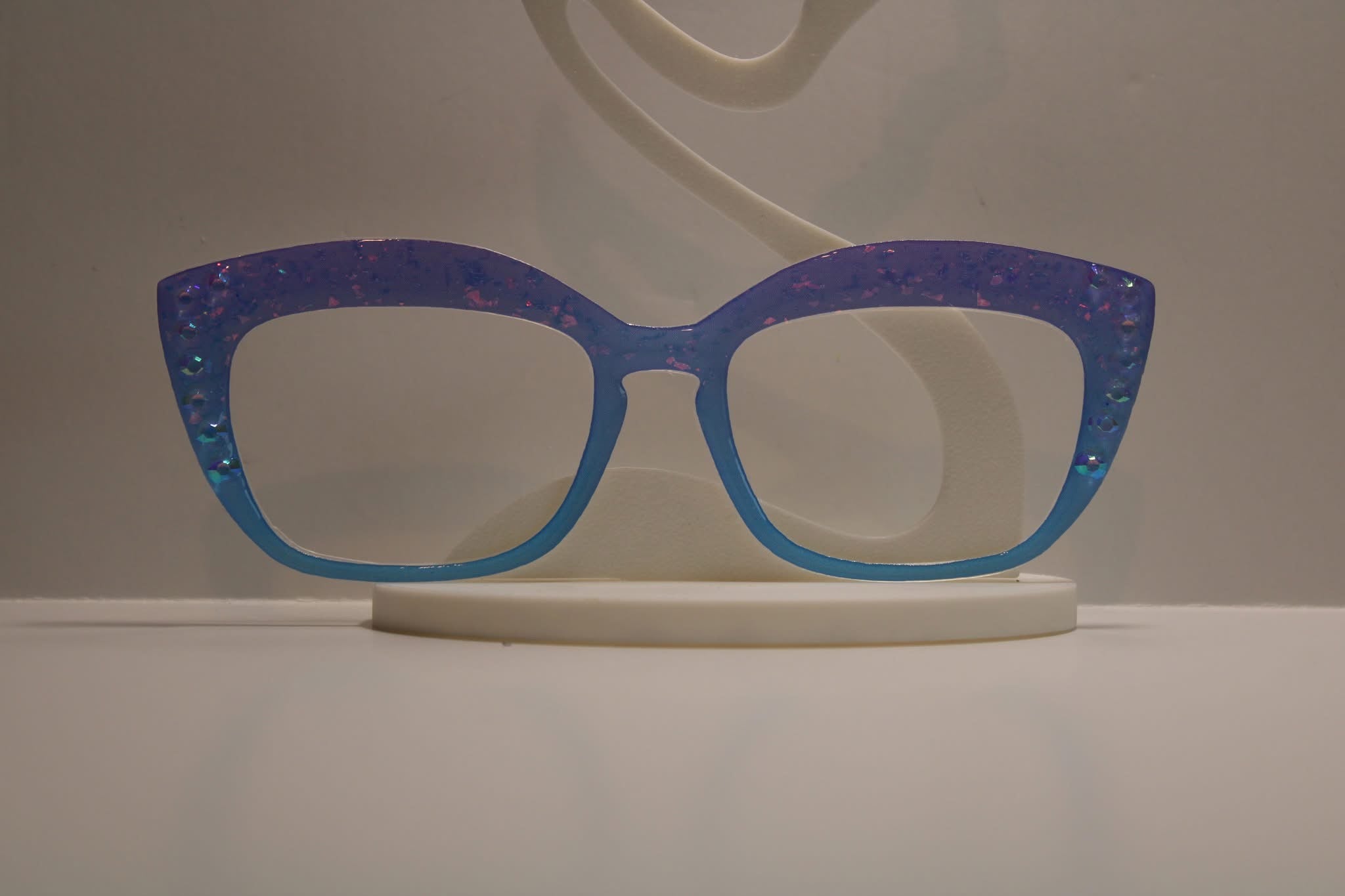 R3-318 Purple Blues w/ Rhinestones