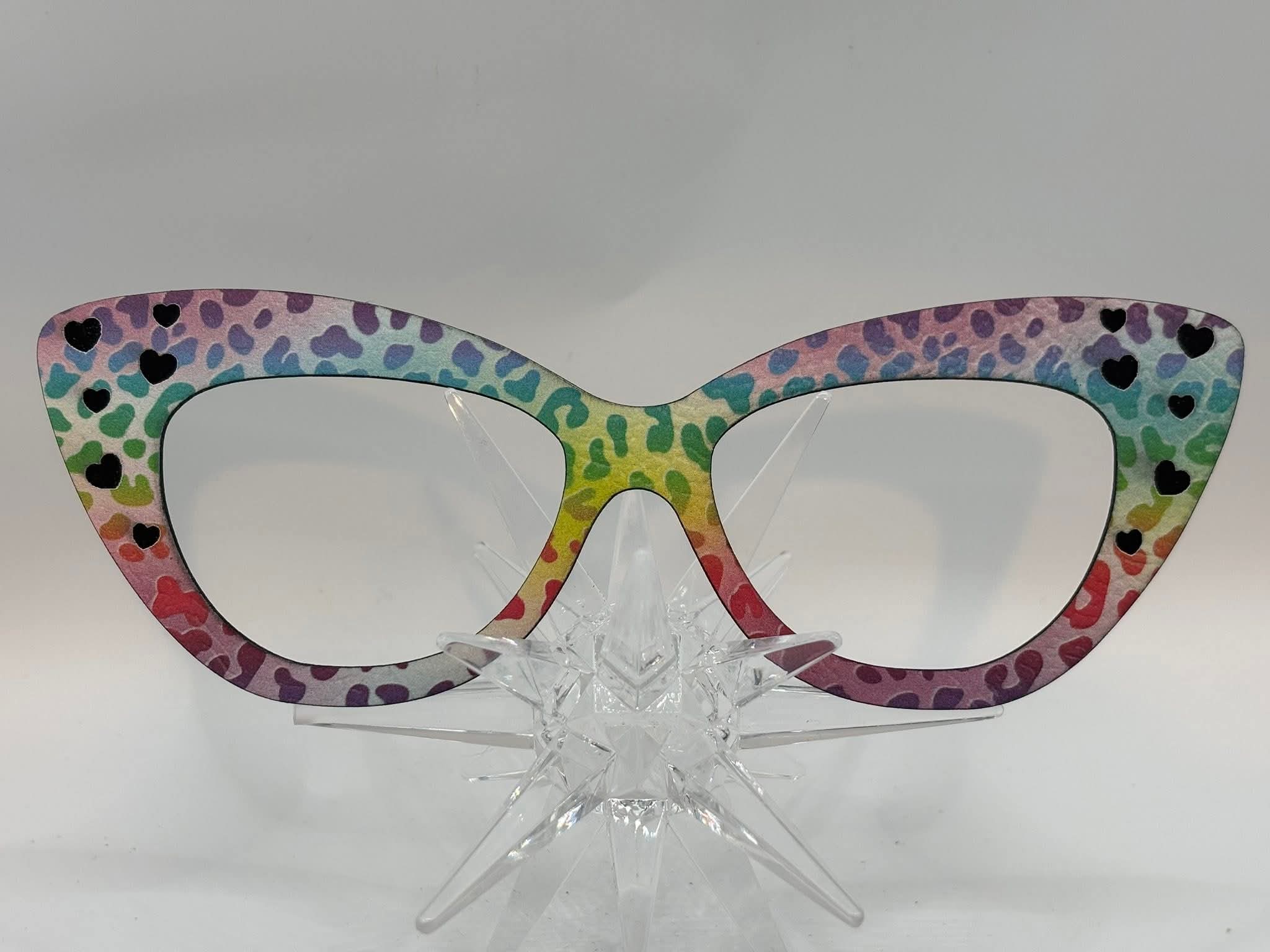 Rainbow Leather Cheetah