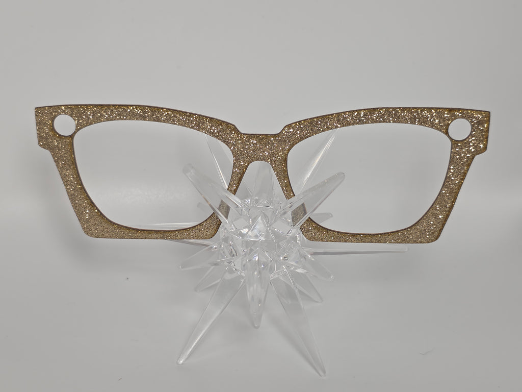 Rose Gold Mirror/Rose Gold Glitter Slip