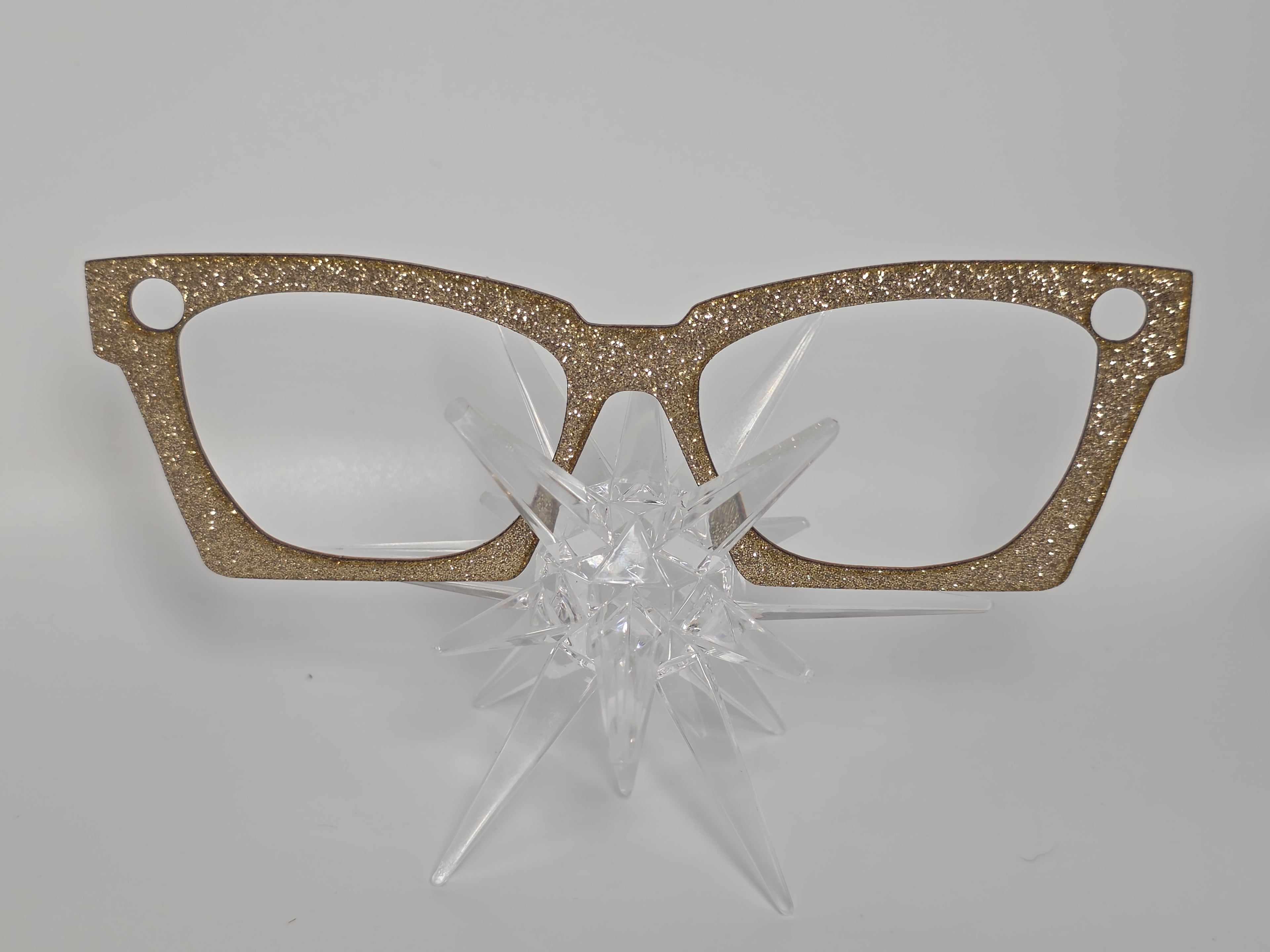 Rose Gold Mirror/Rose Gold Glitter Slip