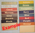 Square Label - Colors - R3dvelvetee