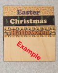 Square Label - Holidays - R3dvelvetee