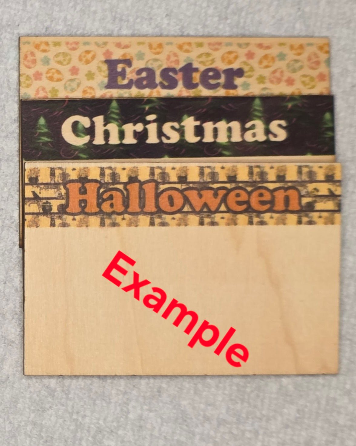 Square Label - Holidays - R3dvelvetee