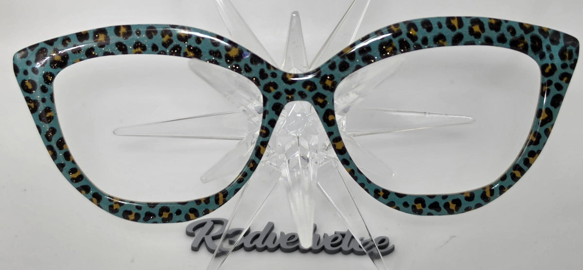 Teal Leopard Dupe - R3dvelvetee