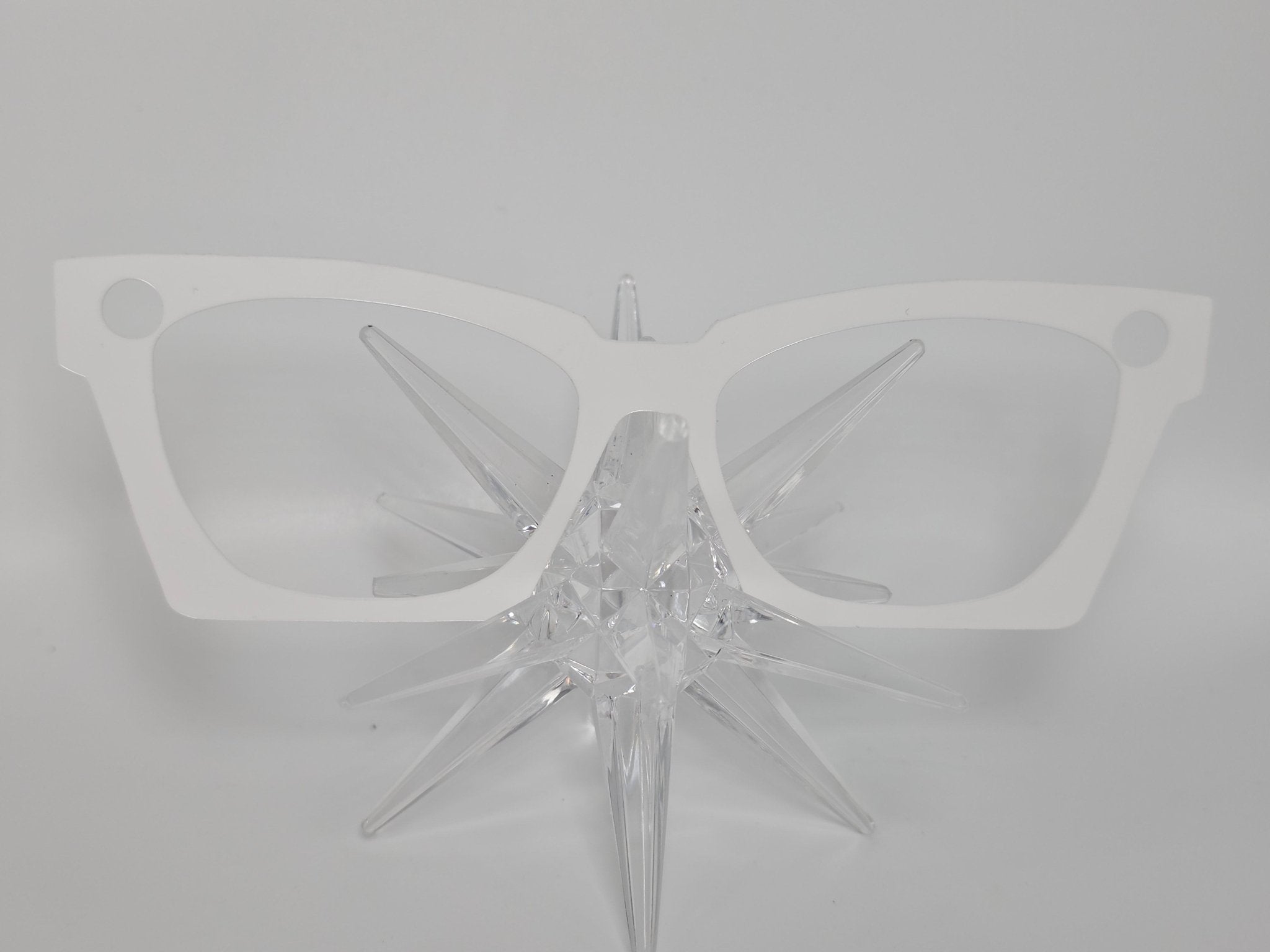 White Acrylic Slip - R3dvelvetee